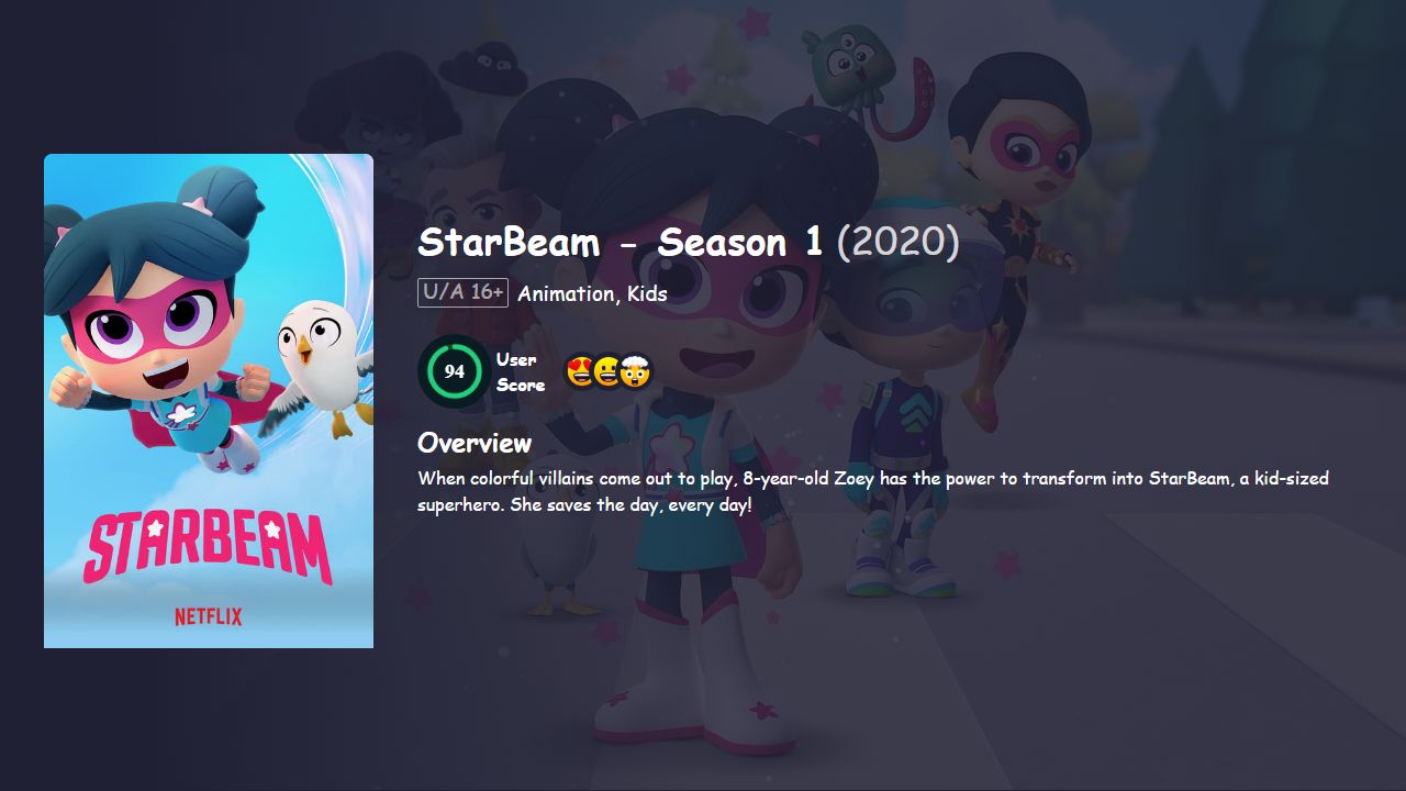StarBeam Season 1 Hindi Dubbed