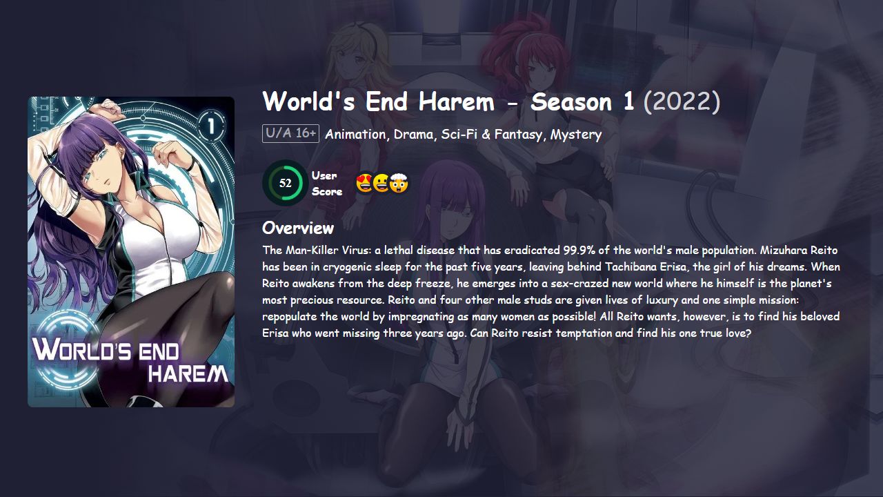 World’s End Harem Season 1 Hindi-Japanese Dubbed