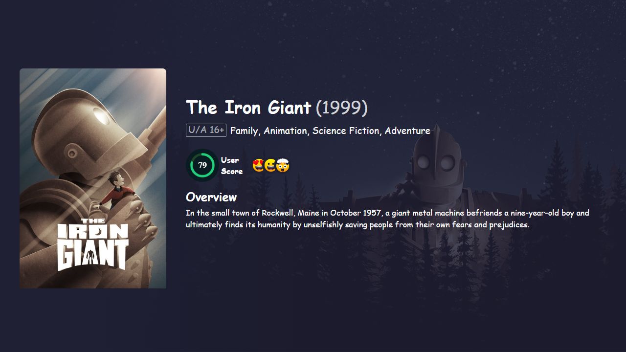 The Iron Giant (1999) Hindi Dubbed