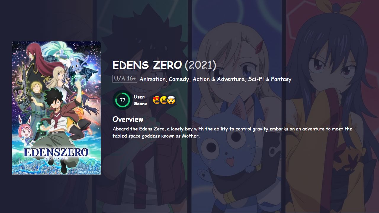 EDENS ZERO Season 2 Japanese Dubbed