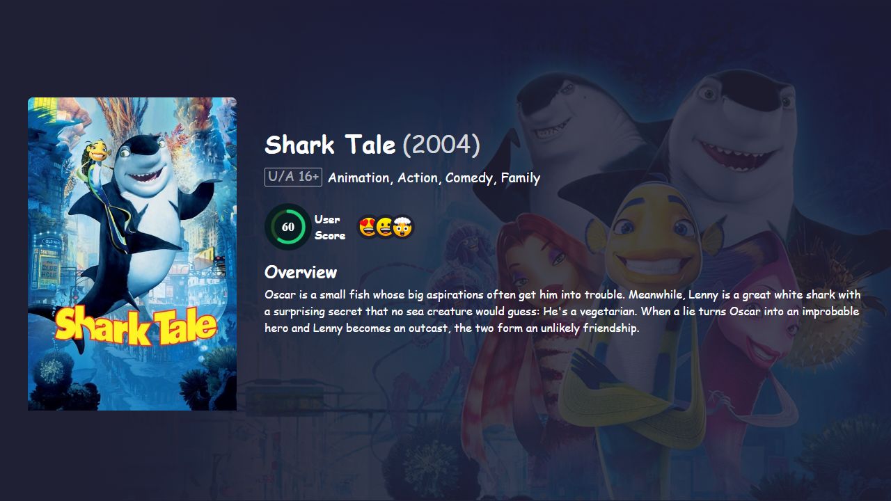 Shark Tale (2004) Hindi Dubbed