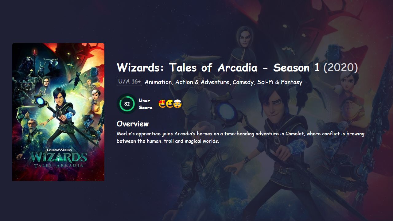 Wizards: Tales of Arcadia Season 1 Hindi Dubbed