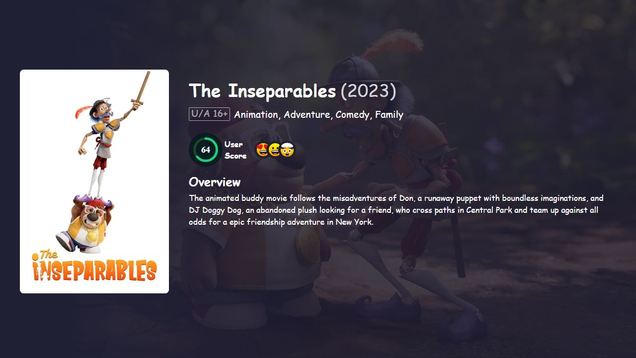The Inseparables (2023) English Dubbed