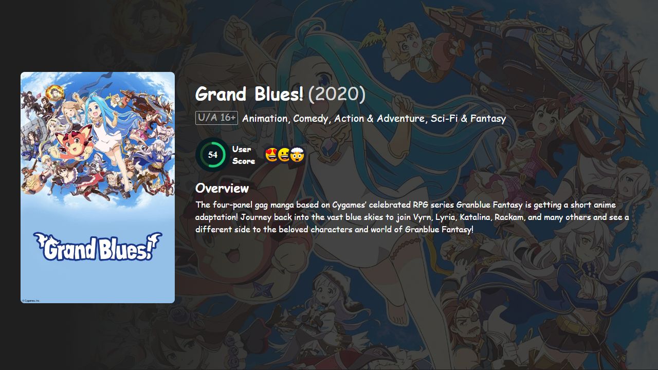 Grand Blues! Season 2 Japanese Dubbed
