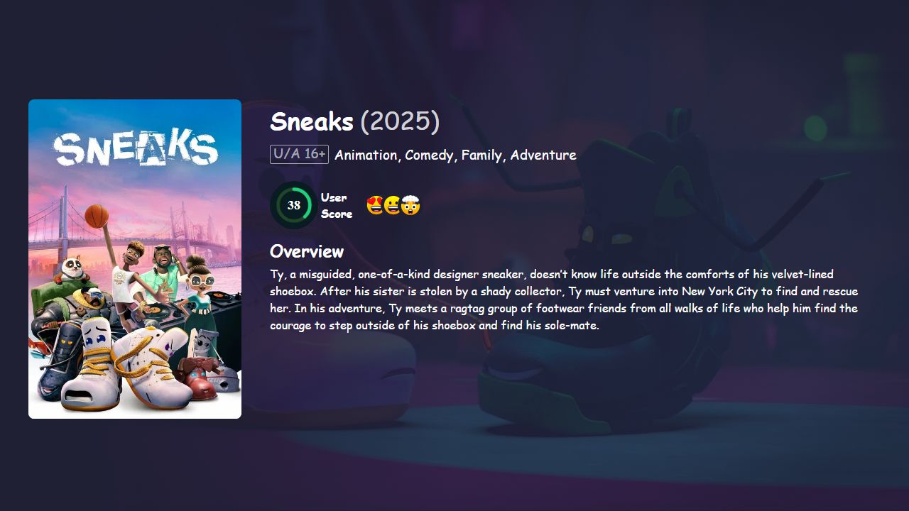 Sneaks (2025) English Dubbed