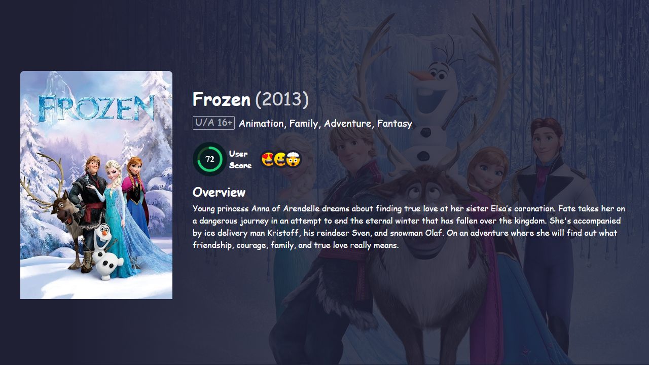 Frozen (2013) Hindi Dubbed