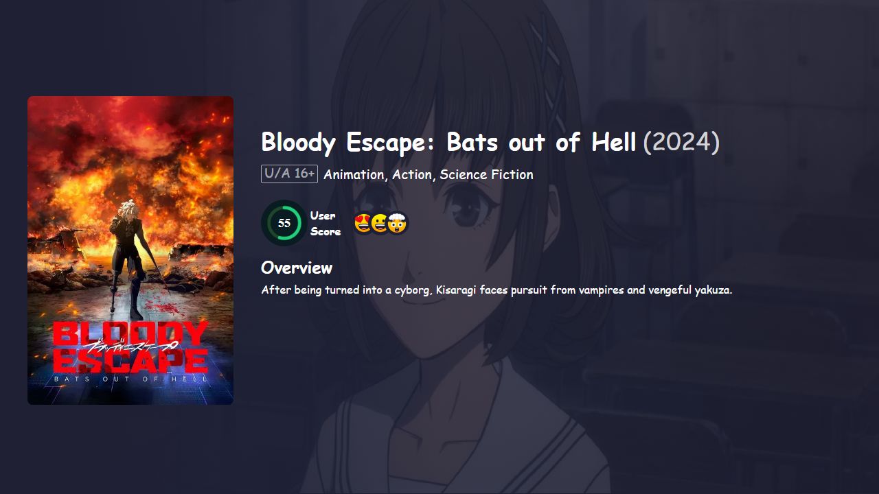 Bloody Escape: Bats out of Hell (2024) Japanese Dubbed