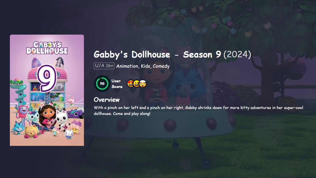 Gabby’s Dollhouse Season 9 Hindi Dubbed