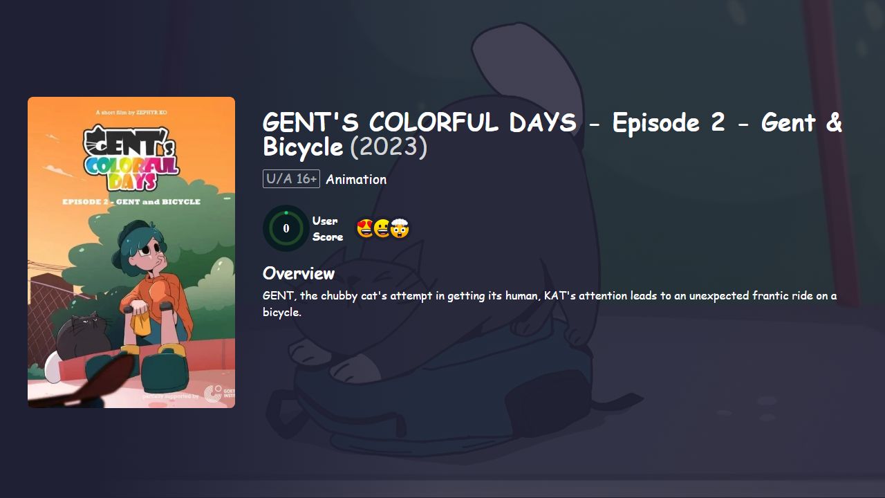GENT’S COLORFUL DAYS – Episode 2 – Gent & Bicycle (2023) Hindi Dubbed