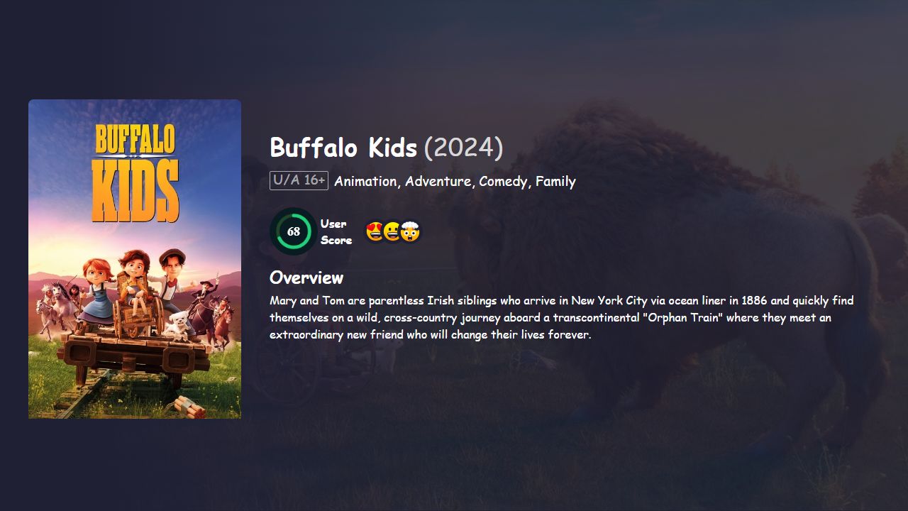 Buffalo Kids (2024) Spanish Dubbed