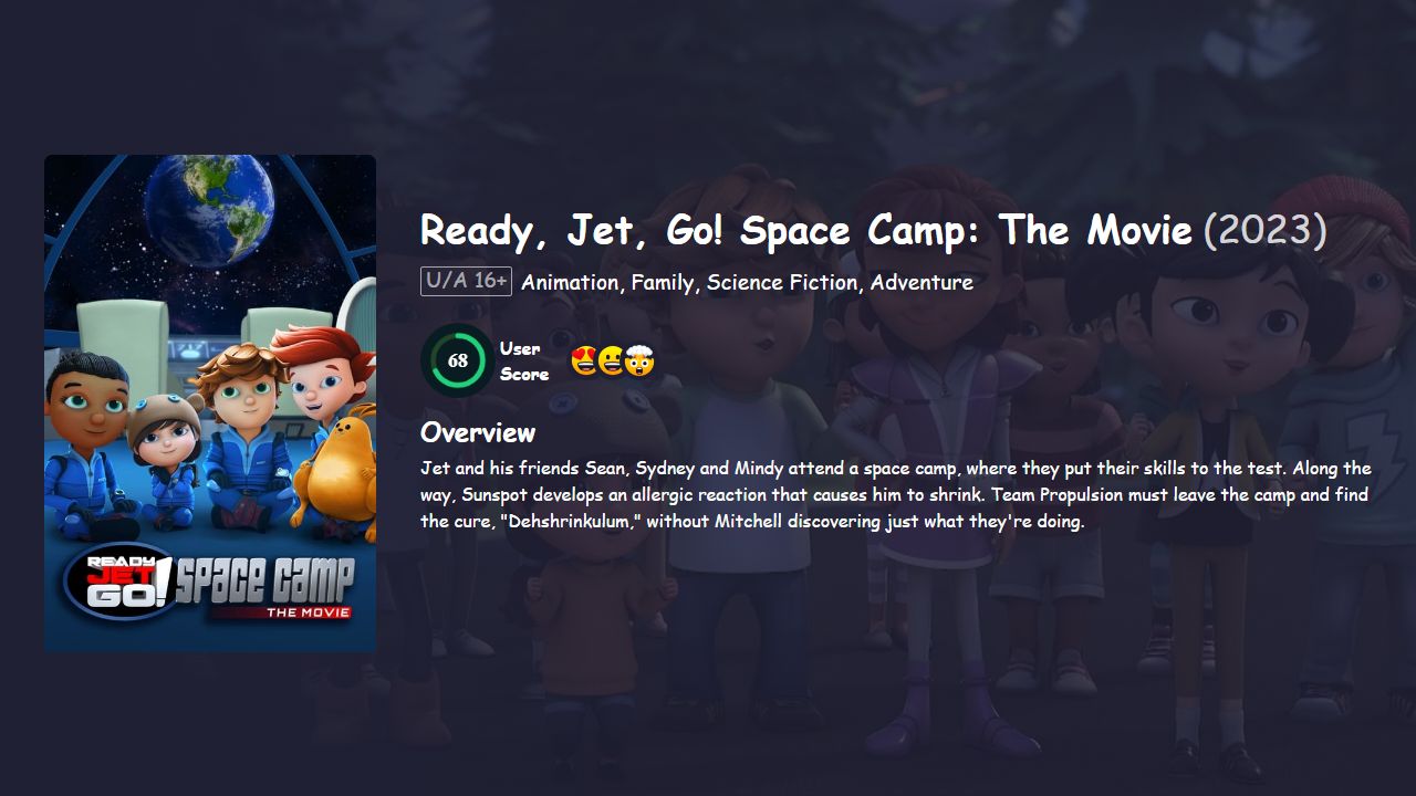 Ready, Jet, Go! Space Camp: The Movie (2023) English Dubbed