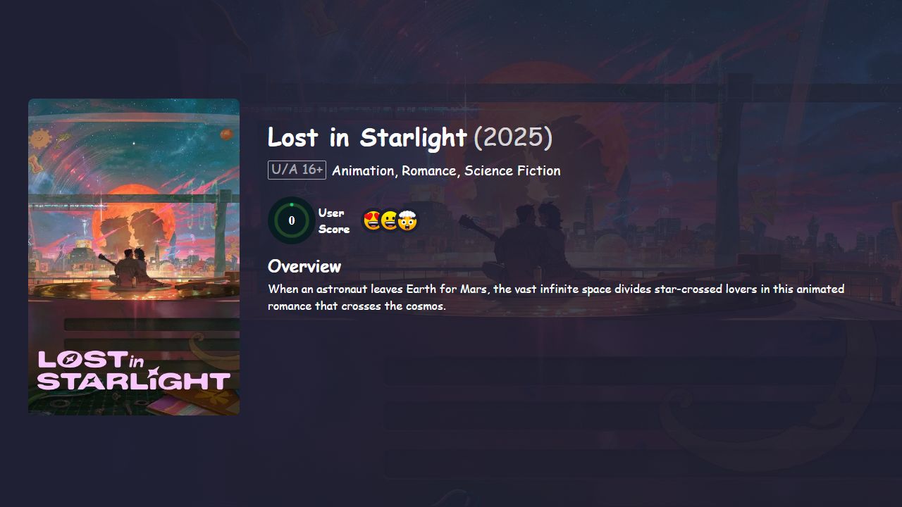 Lost in Starlight (2025) Korean Dubbed