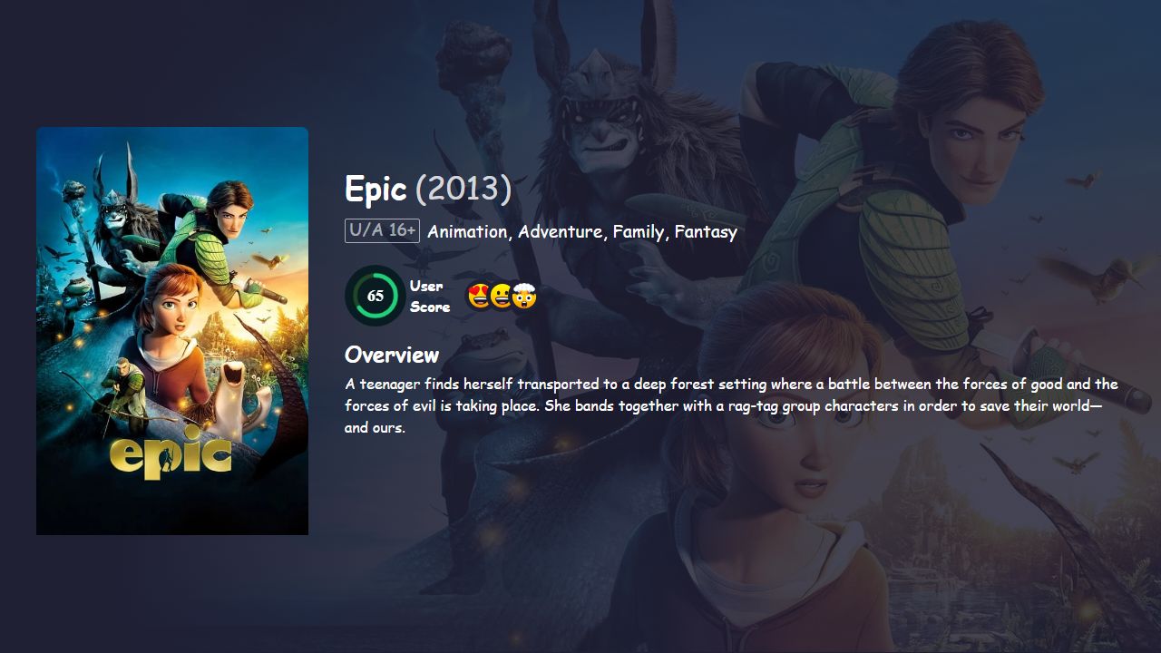 Epic (2013) Hindi Dubbed