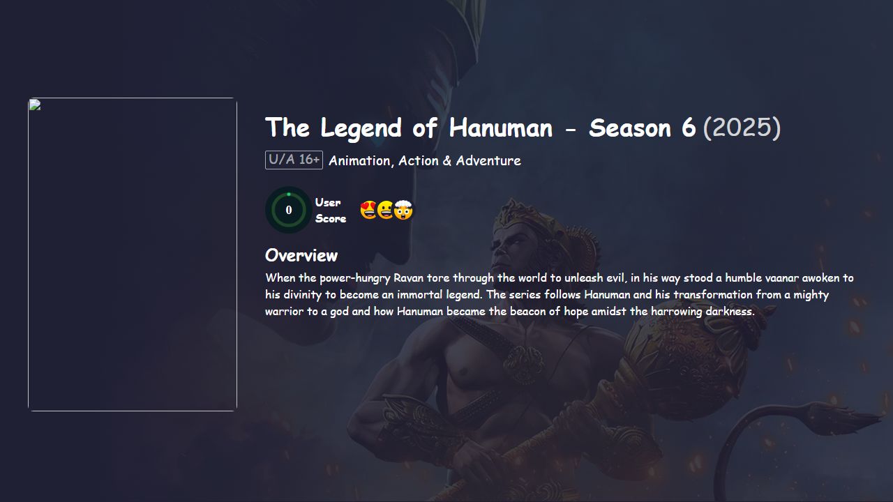 The Legend of Hanuman Season 6 Hindi Dubbed