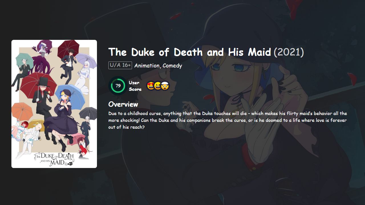 The Duke of Death and His Maid Season 3 Japanese Dubbed