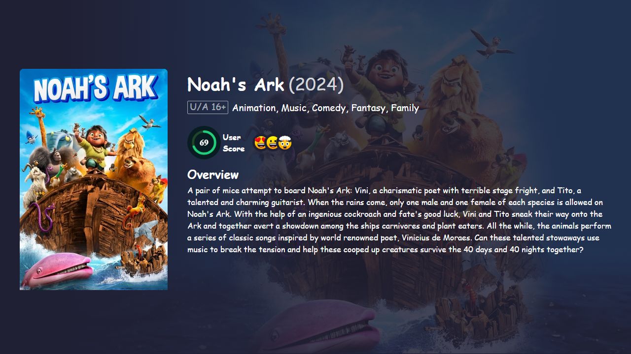Noah’s Ark (2024) Portuguese Dubbed