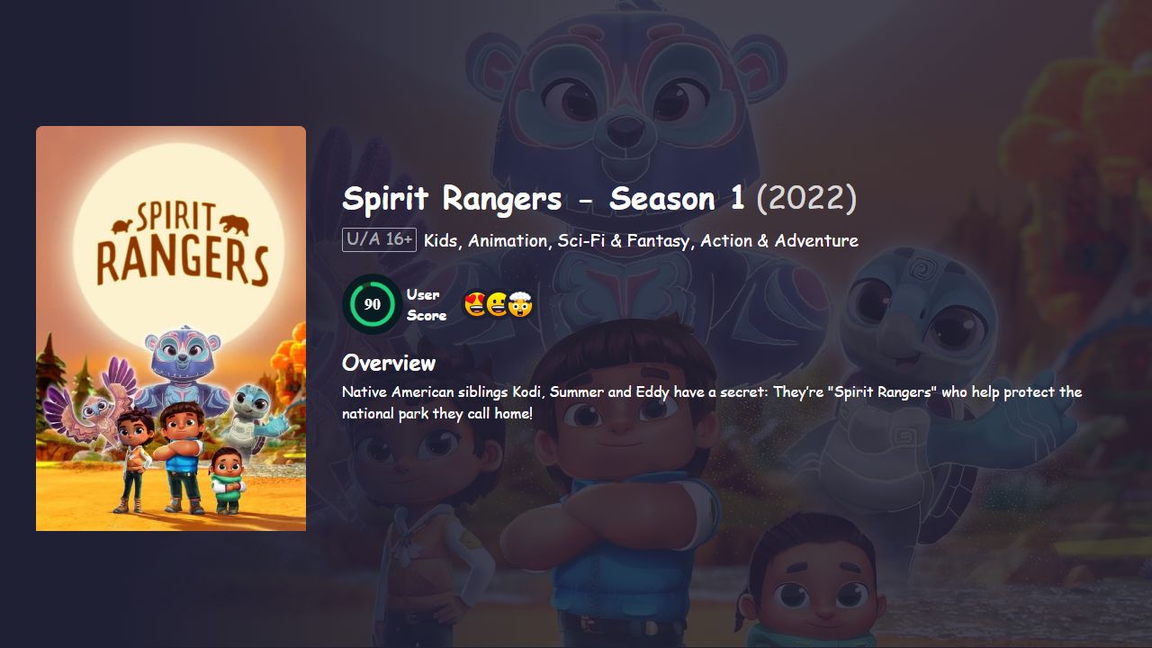 Spirit Rangers Season 1 Hindi Dubbed