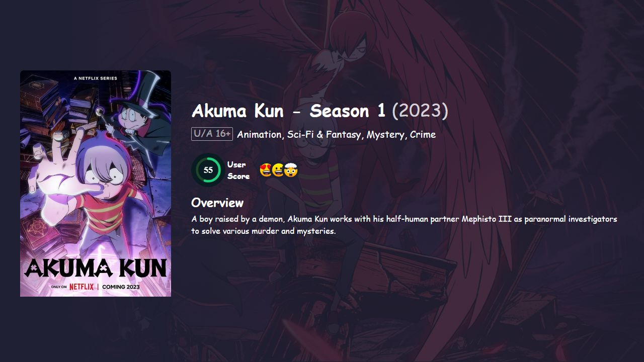 Akuma Kun Season 1 Hindi Dubbed