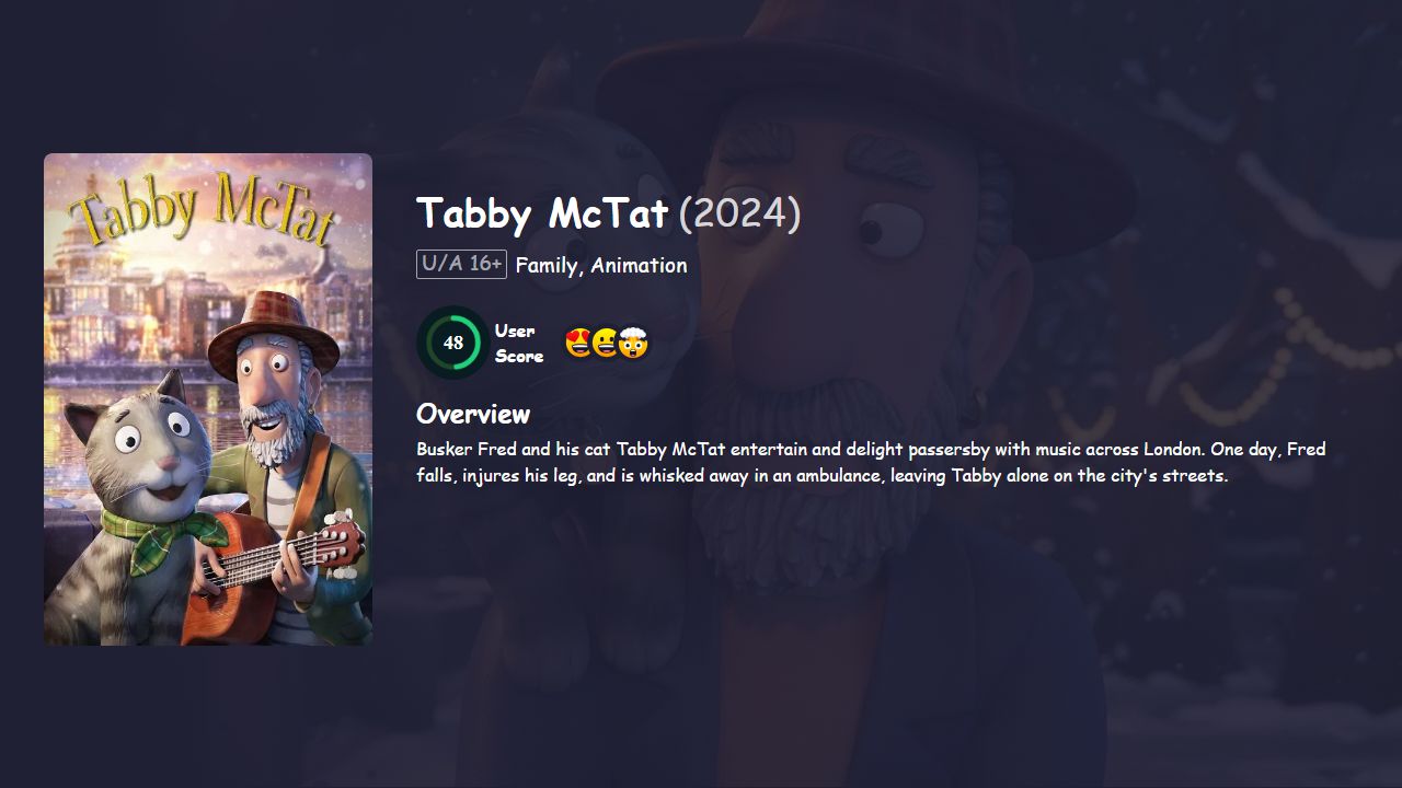 Tabby McTat (2024) English Dubbed