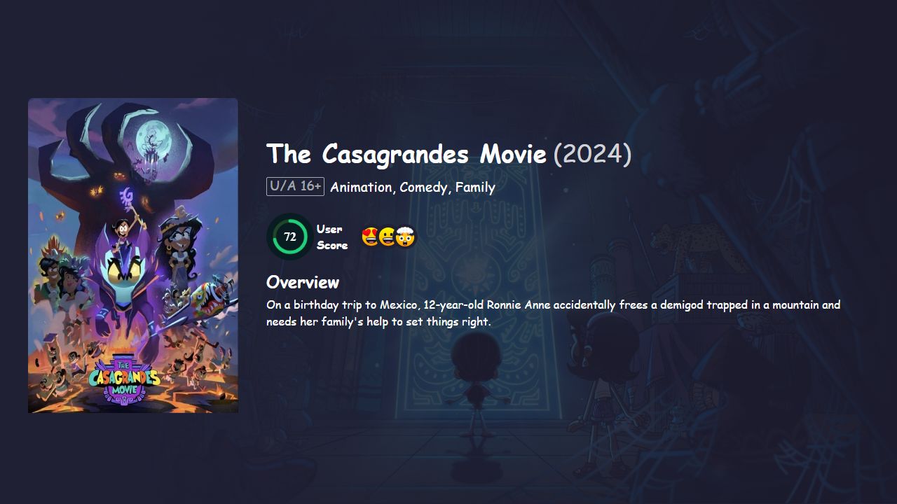 The Casagrandes Movie (2024) Hindi Dubbed