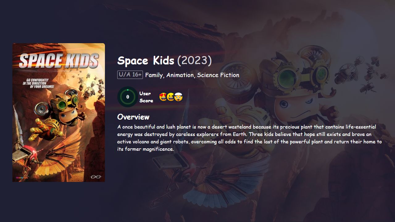 Space Kids (2023) English Dubbed