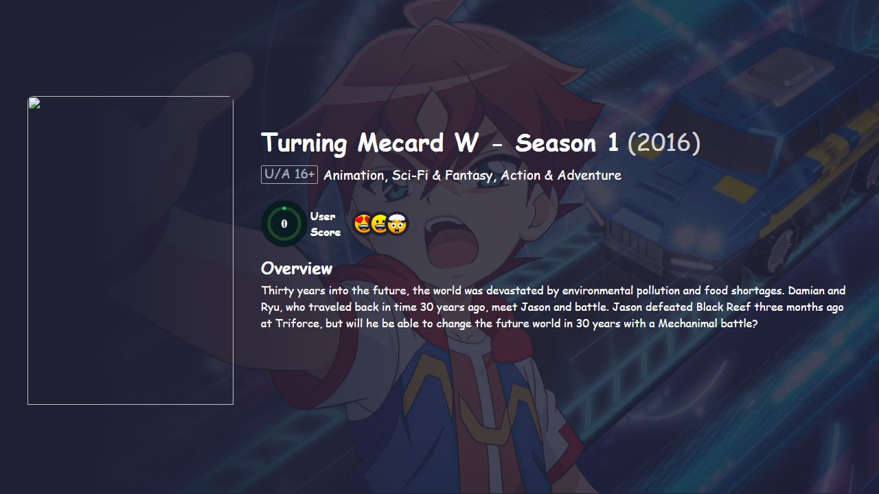 Turning Mecard W Season 1 Hindi Dubbed