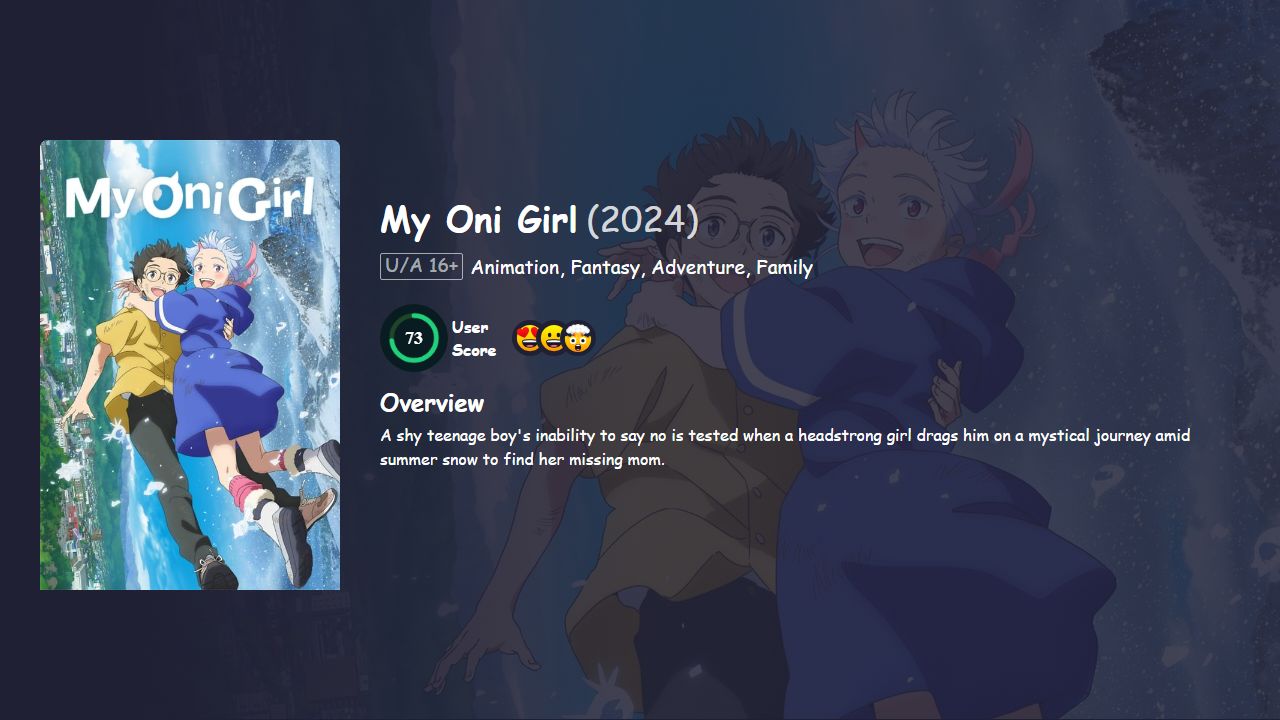 My Oni Girl (2024) Hindi Dubbed