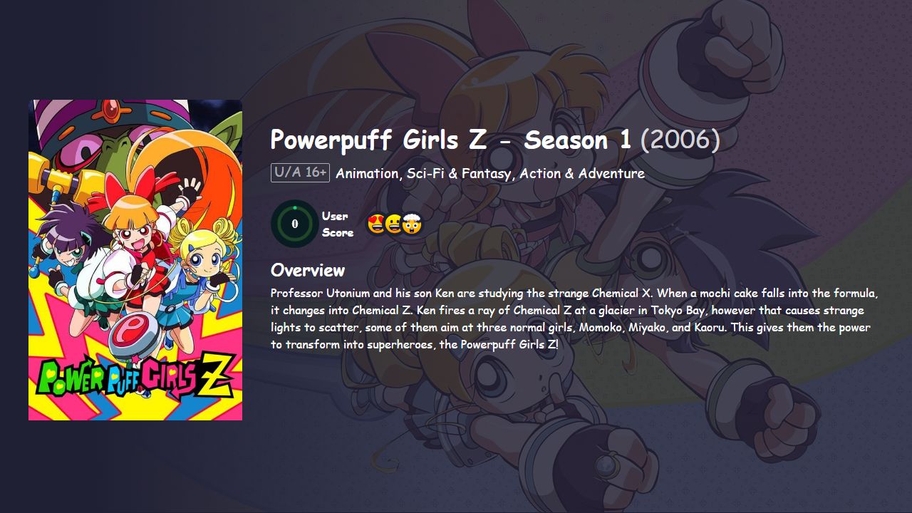 Powerpuff Girls Z Season 1 Hindi Dubbed