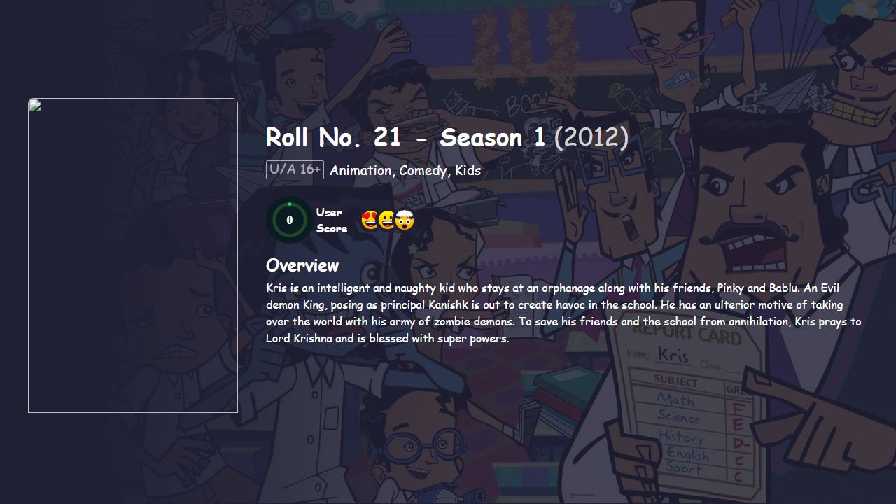 Roll No. 21 Season 1 Hindi Dubbed