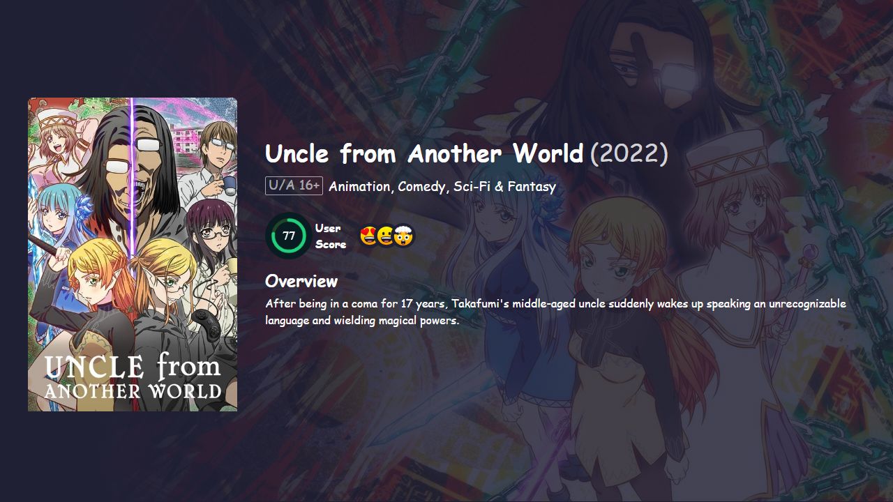 Uncle from Another World Season 2 Hindi Dubbed