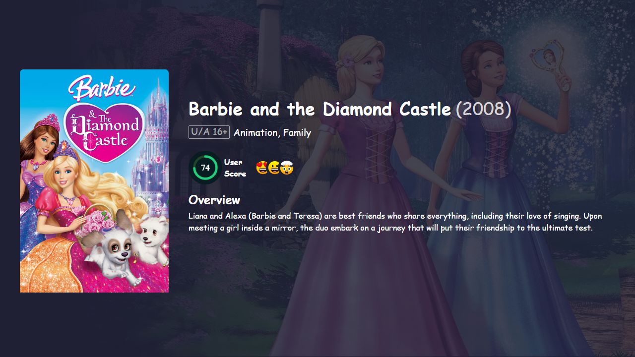 Barbie and the Diamond Castle (2008) Hindi Dubbed