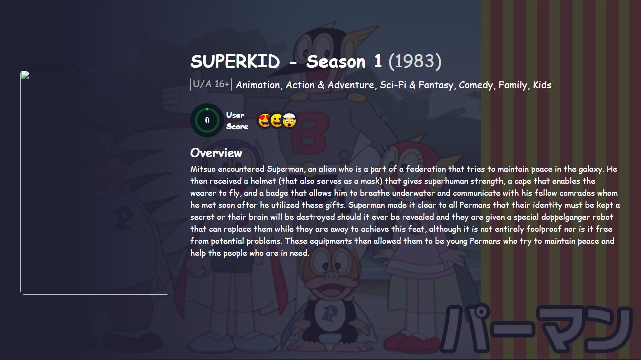 Perman Season 1 Hindi Dubbed