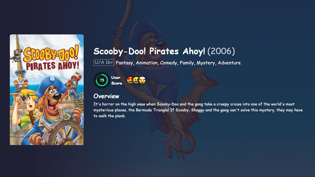 Scooby-Doo! Pirates Ahoy! (2006) English Dubbed