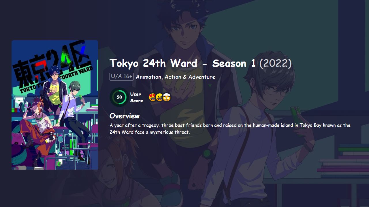 Tokyo 24th Ward Season 1 Hindi Dubbed