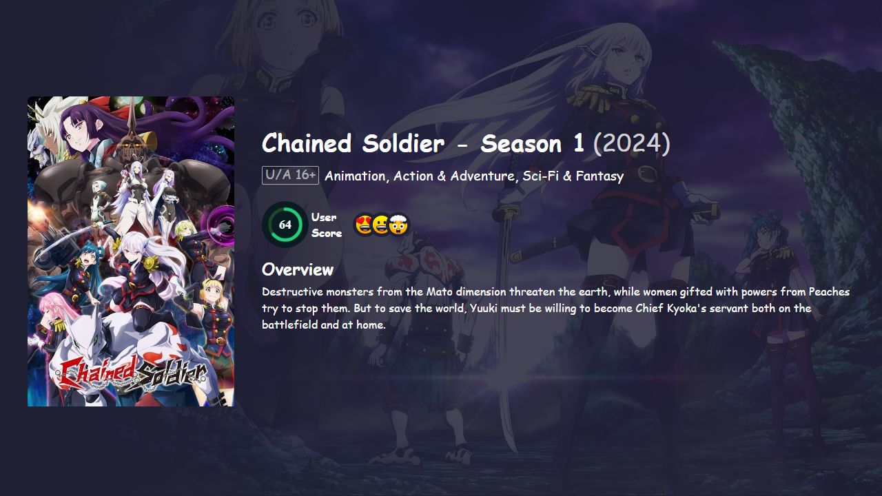 Chained Soldier Season 1 Japanese Dubbed