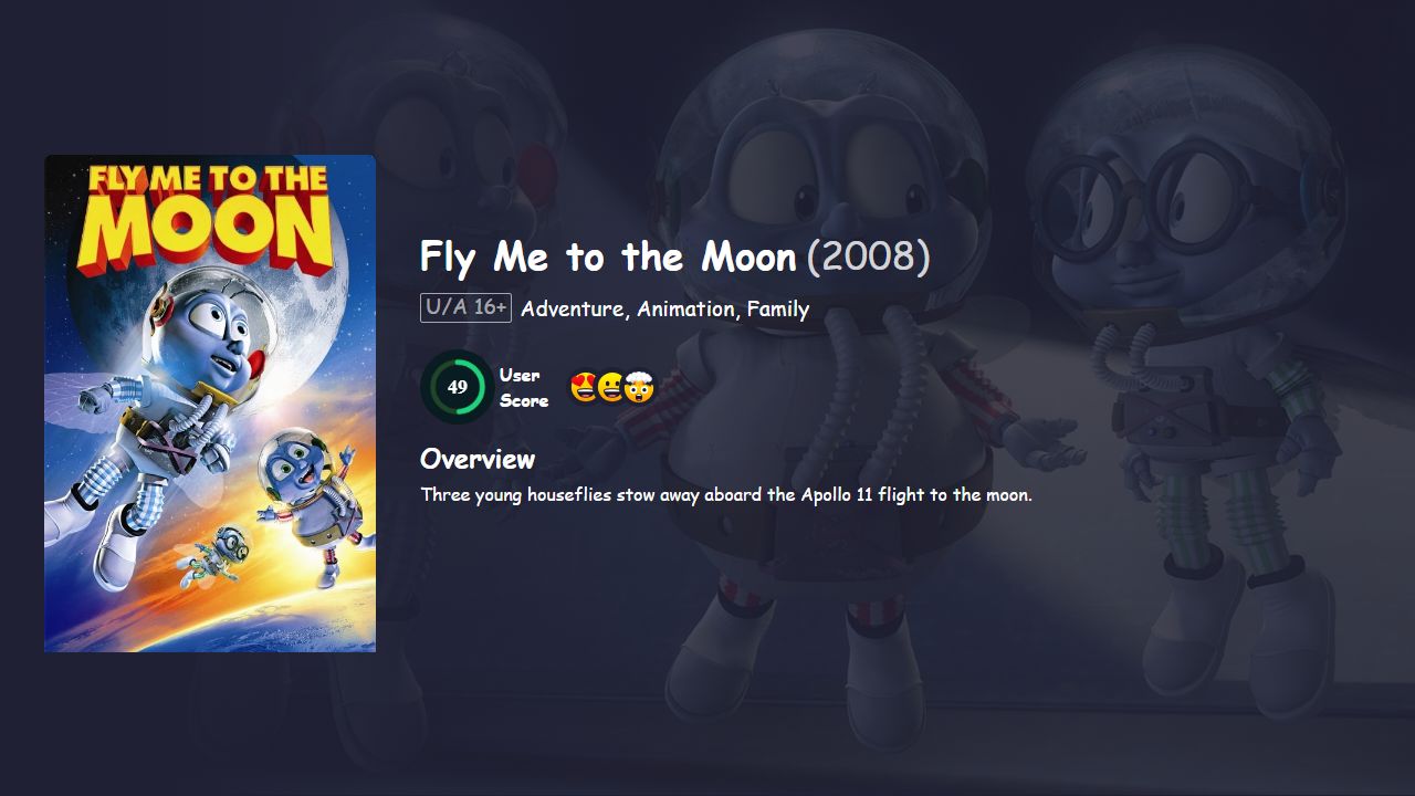 Fly Me to the Moon (2008) Hindi Dubbed