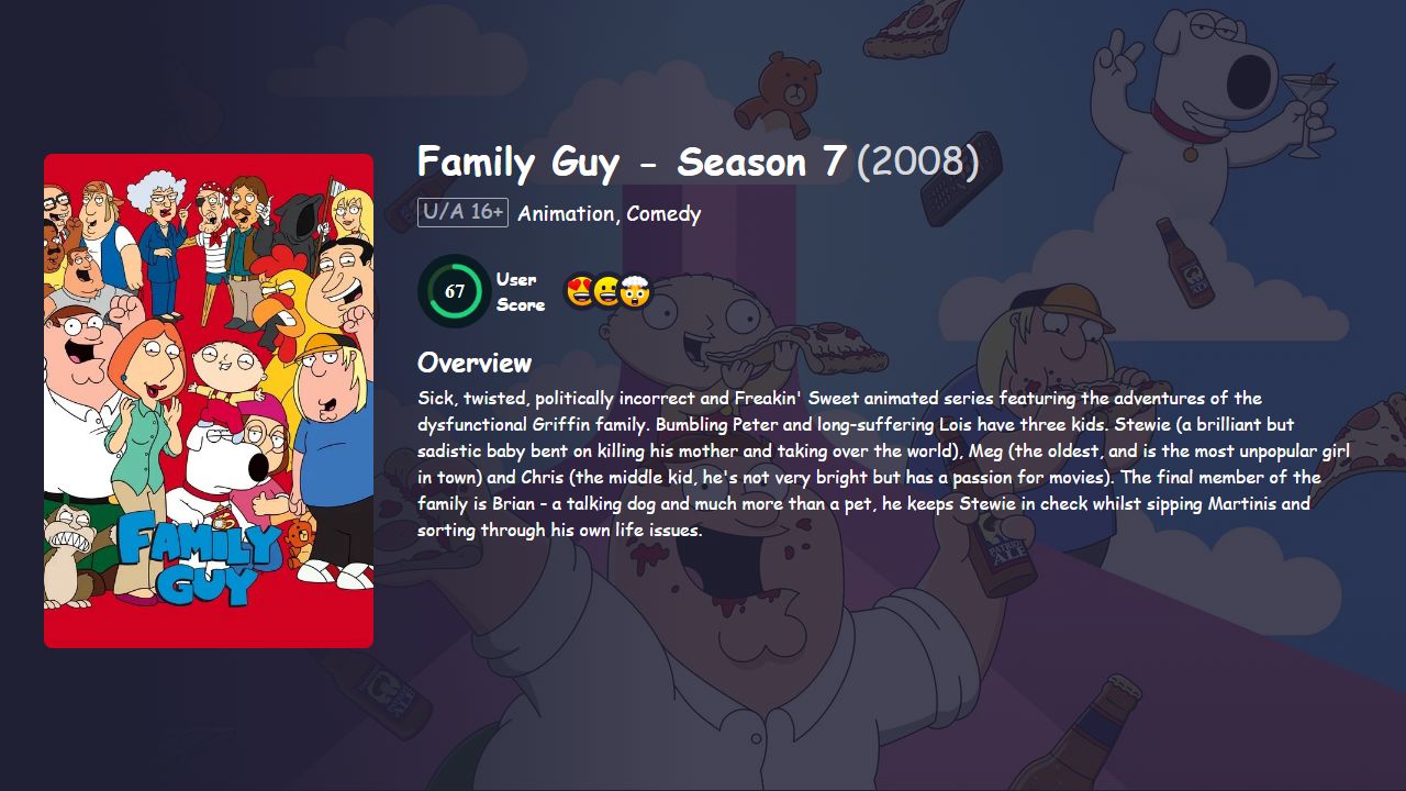 Family Guy Season 7 English Dubbed