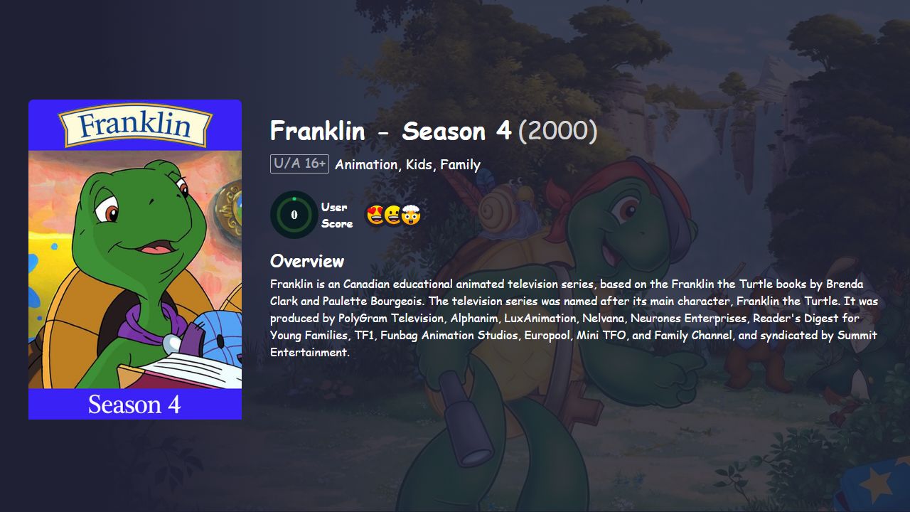 Franklin Season 4 Hindi Dubbed