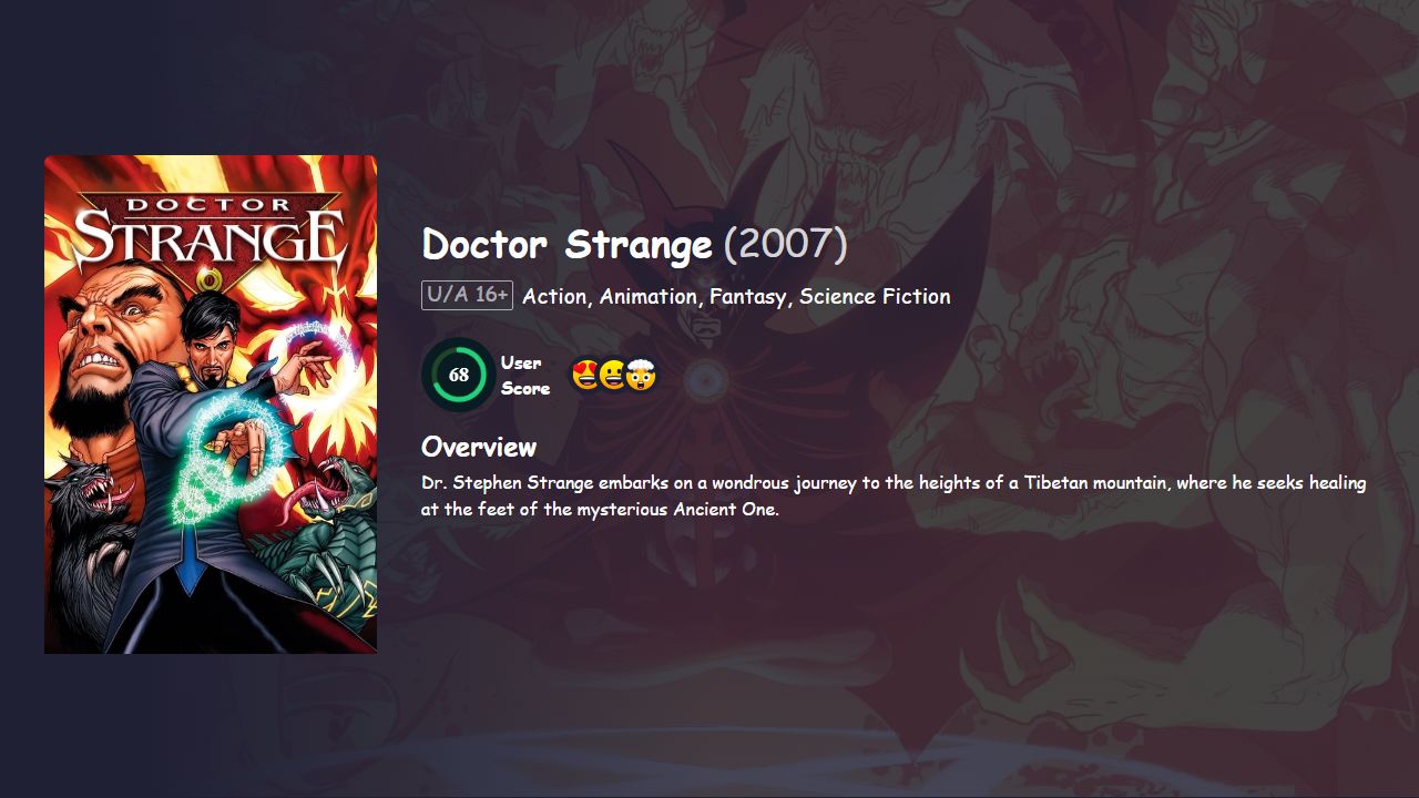 Doctor Strange (2007) Hindi Dubbed