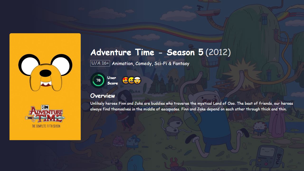 Adventure Time Season 5 Hindi Dubbed