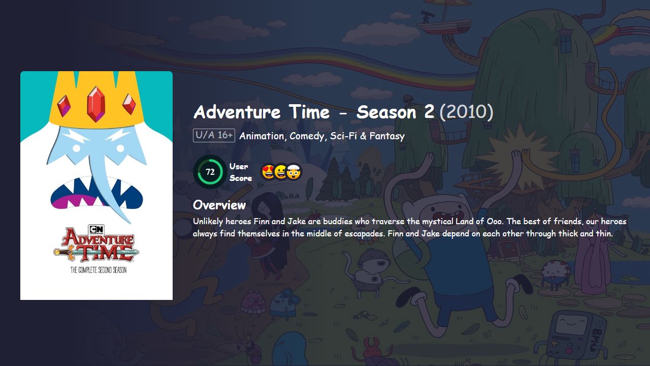 Adventure Time Season 2 Hindi Dubbed