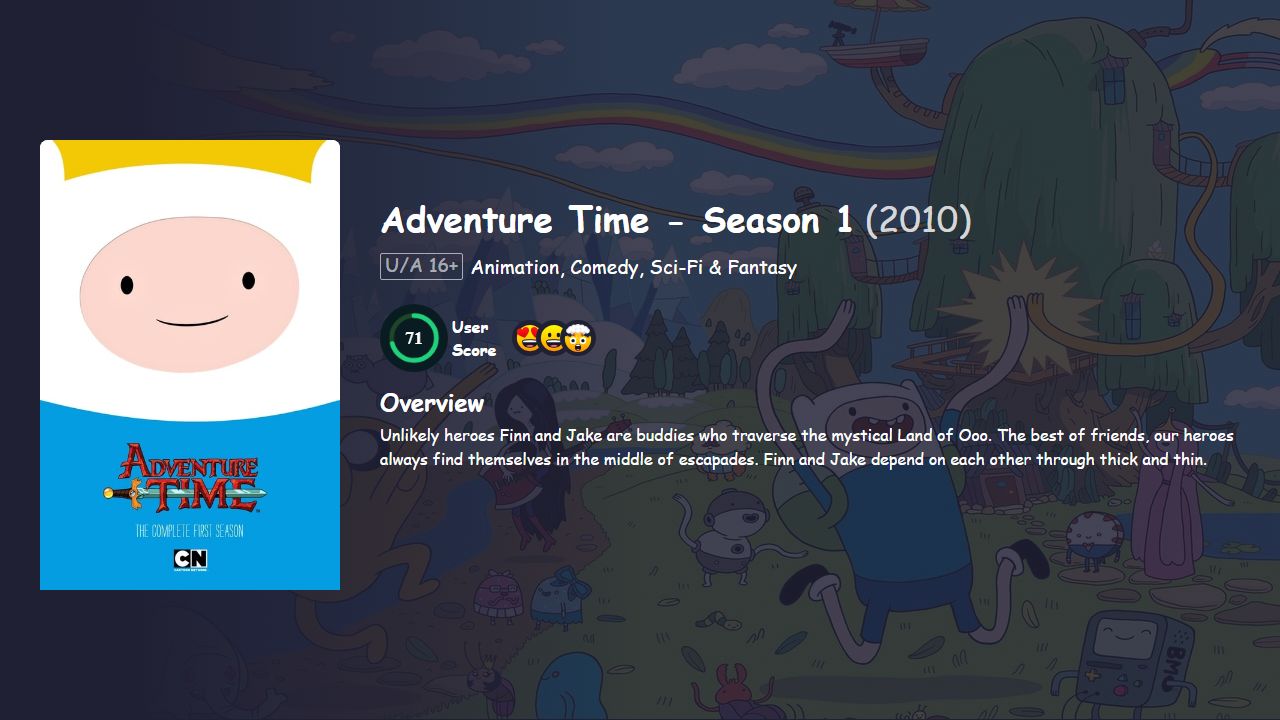 Adventure Time Season 1 Hindi Dubbed