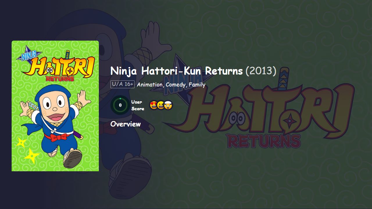 Ninja Hattori Returns Season 4 Hindi Dubbed