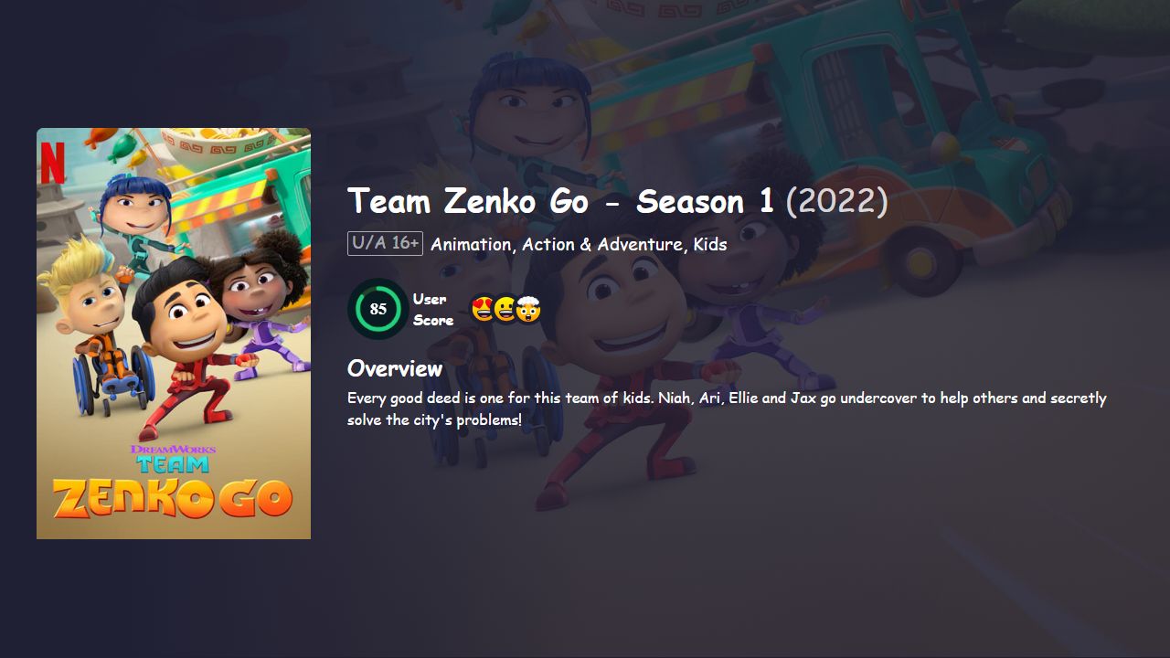 Team Zenko Go Season 1 Hindi Dubbed