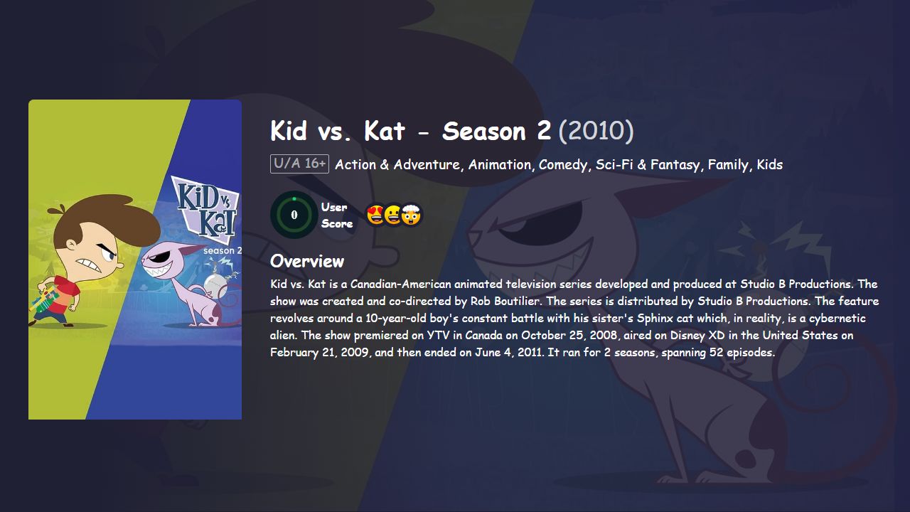 Kid vs. Kat Season 2 Hindi Dubbed