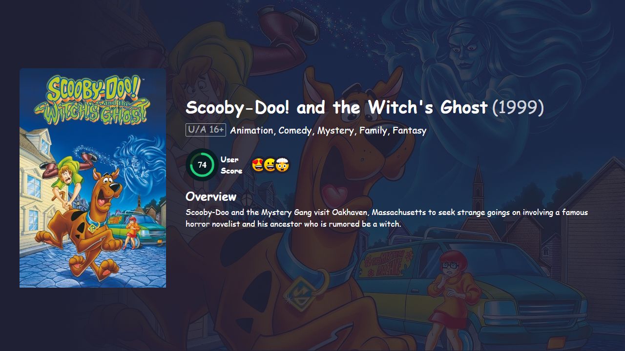 Scooby-Doo! and the Witch’s Ghost (1999) Hindi Dubbed