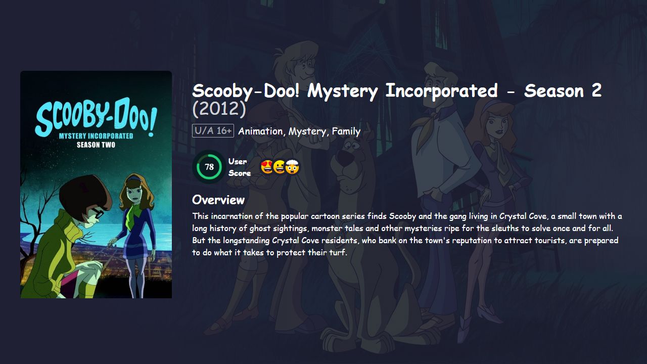 Scooby-Doo! Mystery Incorporated Season 2 Hindi Dubbed