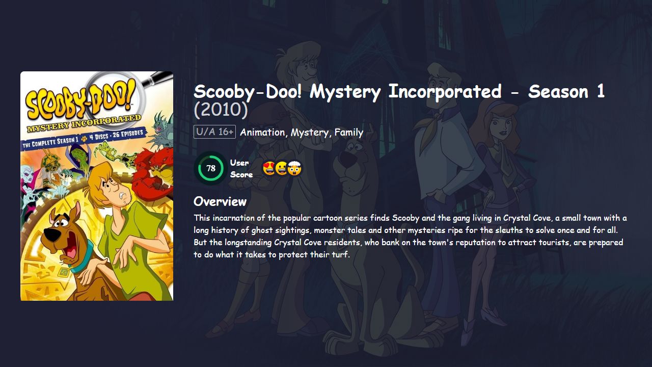 Scooby-Doo! Mystery Incorporated Season 1 Hindi Dubbed