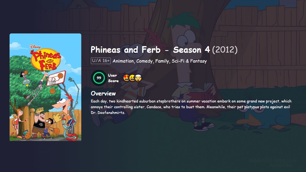 Phineas and Ferb Season 4 Hindi Dubbed