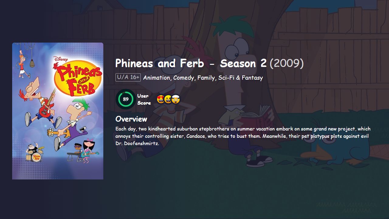 Phineas and Ferb Season 2 Hindi Dubbed